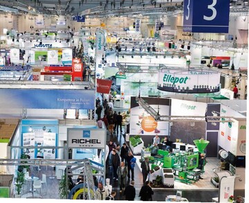 In Halle 3 gibt es jede Menge neueste Technik auch fr den Gemsebau zu sehen.