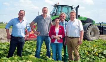 Das Bild zeigt v.l.: Dr. Frank Schoppa, Christian Ufen, Dr.
Karin Thissen, Henning Sannemann und Andreas Lohff.