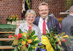 Freuen sich über den Erfolg der Spargelmesse Interaspa auf ihrem Hof: Rita und Bernd Oelkers.