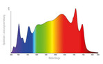 Das Spektrum der breitbandigen LEDs für das Pflanzenwachstum orientiert sich am Licht der Sonne.