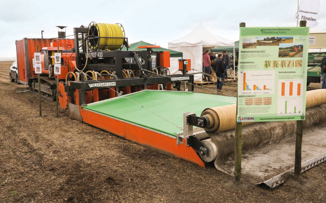Die Dämpftechnik Soilsteam stammt aus Norwegen.