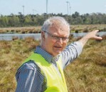 Renaturierung der Torfabbauflächen ist ein Steckenpferd von Josef Gramann.