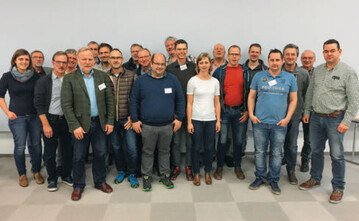 Das Bild zeigt die Teilnehmer vom letzten Jahr in Gr�nberg.