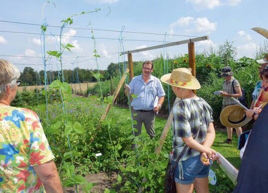 Produktmanager Ralf Schrder
prsentiert das aktuelle Gemsesortiment.