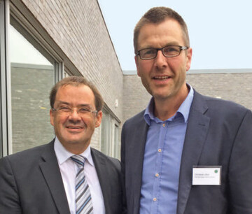 Christian Ufen (r.) und Jörg Vogelsänger
