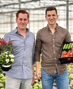 Benedikt (l.) und Dominik Baum.