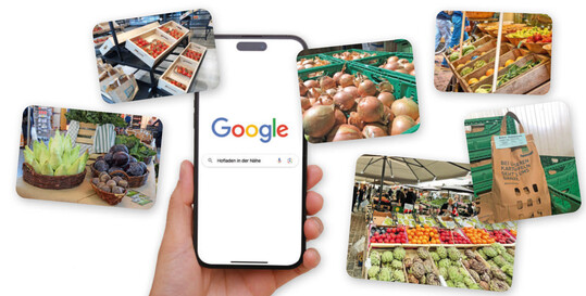 Hofl�den werden online gesucht. Doch sichtbar sind sie nur, wenn die Webseite optimiert ist.