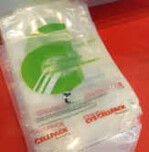 Die „grünen“ Klarsichtbeutel
von Callpack Packaging für
die Verpackung von Gemüse