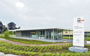 Das neue Laborgebude
von Nunhems wurde im
Juni 2012 offiziell
eingeweiht.