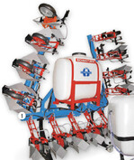 Mit dieser Unterblattspritzeinrichtung verfolgt Maschinenfabrik Schmotzer GmbH als klares Ziel die Reduktion des Herbizideinsatzes.