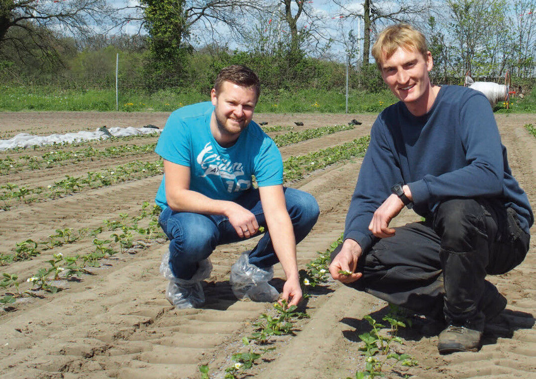 Ein gutes Team sind Betriebsinhaber Constantin Kaack und Sales Manager Sebastian Kunz.
