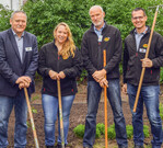 v.l.: Johannes Zehfuß, Carina Wittman, Georg Riede und Hartmut Magin