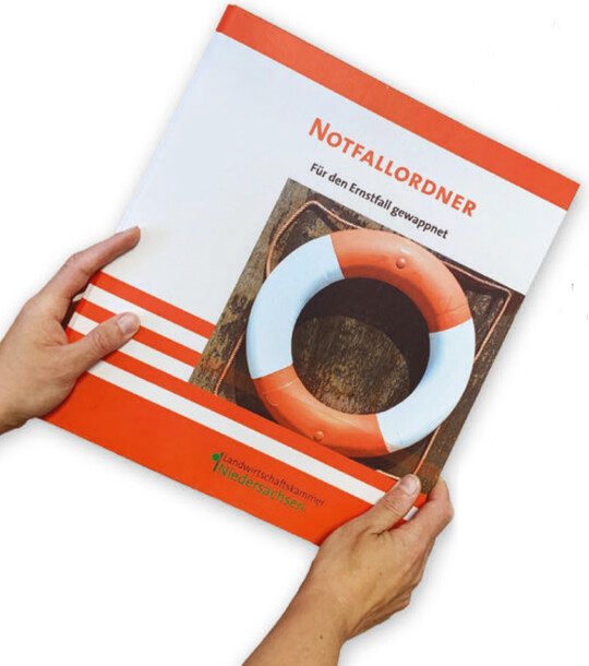 Der Notfallordner ist ein wichtiges Instrument fr jeden Betrieb, wenn es zu Unfall, Krankheit oder Tod kommt.