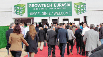 Die Growtech Eurasia ist die bedeutendste Gartenbaumesse fr die Trkei,
Nord-Afrika, die Balkan-Staaten und die Lnder des Mittleren Ostens.