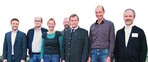 Sie ließen zum Thema Bio-Spargel fast keine Fragen mehr offen: (v.l.n.r.) Marco Schmitt,
Sepp Keil, Birgit Rascher, Reinhard Brunner, Peter Strobl, Andreas Fritzsche-Martin, Andreas
Schmitt, Moderator der Tagung, Amt für Landwirtschaft und Forsten, Fürth;