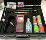 Combi 5000 von Step
Systems ermöglicht fünf
verschiedene Messungen
mit nur einem Handgerät.