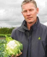 John Buijsma empfahl für Blumenkohl
‘26–268 RZ’ beregnungsfähige Flächen.