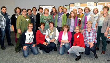 Betriebsleiterinnen auf dem Grünberger Forum