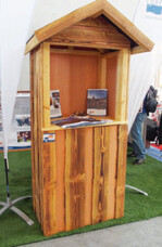 Fjord Hütten in Holzoptik