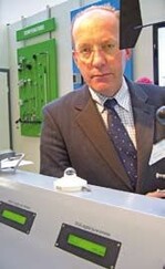 Dr. Niek-Jan Bink erläuterte
die Vorteile digitaler Klimafühler.