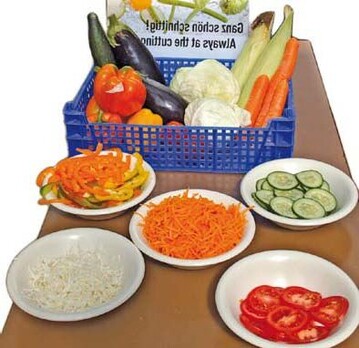 Verzehrfertig geschnittenes Gemüse macht Kunden die Zubeitung
bequemer.