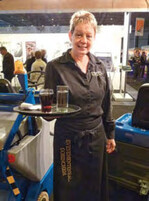 Für Getränke und Essen war
auf der neuen Messe in
Venray/NL gut gesorgt.