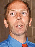 Markus Baumgärtner berichtete
von seinen Erfahrungen
mit der Erdwärmenutzung im
eigenen Betrieb.