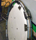 Die Treibplane SiloFloat schont die
Tankauskleidung durch gepolsterte
Abstandshalter.