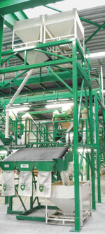 Mit dem Bandausleser
können Samen von Unkrautsamen
getrennt werden.