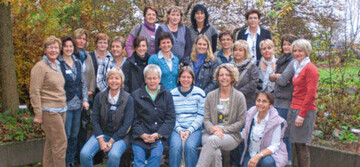 Mehr als zwanzig Frauen nahmen am Seminar „Gemüsebauforum
der Frau“ in Grünberg im Herbst 2011 teil.