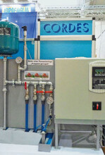 Die Frequenzsteuerung von
Cordes ermöglicht unterschiedliche
Ausgangsdrücke.