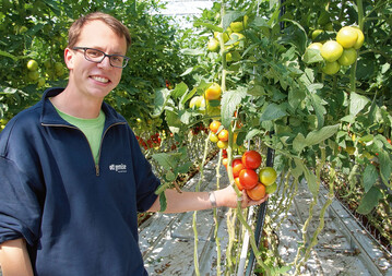 Christoph Ott, Ott Gemse, mit fast reifen Rispentomaten