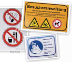 Schilder mit Anweisungen, die dauerhaft hängen, werden oft nicht mehr registriert.