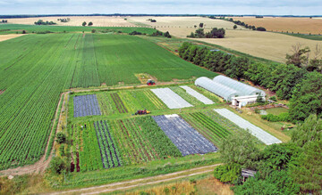 Tiny Farm in Steinhfel, im Landkreis Oder-Spree in Brandenburg.