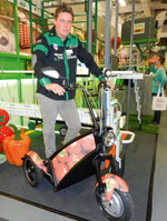 Das Dreirad Virto – ein optimales
Fortbewegungsmittel in großen
Betrieben