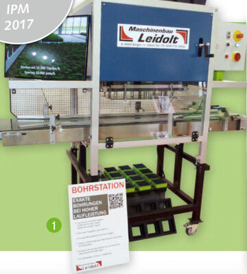 Doppelbohrer erhhen die Leistung der Topfmaschine von Langen-Hax. 