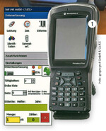 Da die Datenerfassung in der Regel nicht im Büro stattfindet, sondern auf dem Feld, sind Geräte notwendig, die auch mobil einsetzbar sind. SoF.HiE Mobil nimmt Daten wie Arbeitszeit, Arbeitsort, Erntemengen und Qualität auf und überträgt diese via GSM Modul oder auch per WLAN.