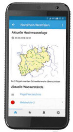 App gegen Hochwasser