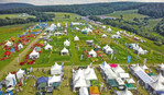 Die diesjährigen Öko-Feldtage fanden auf dem Gladbacherhof in Hessen statt. Rund 330 Unternehmen, Verbände und Organisationen präsentierten sich und
ihre Arbeit.