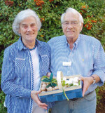 Eberhard Peters mit seiner
Ehefrau Ingeburg