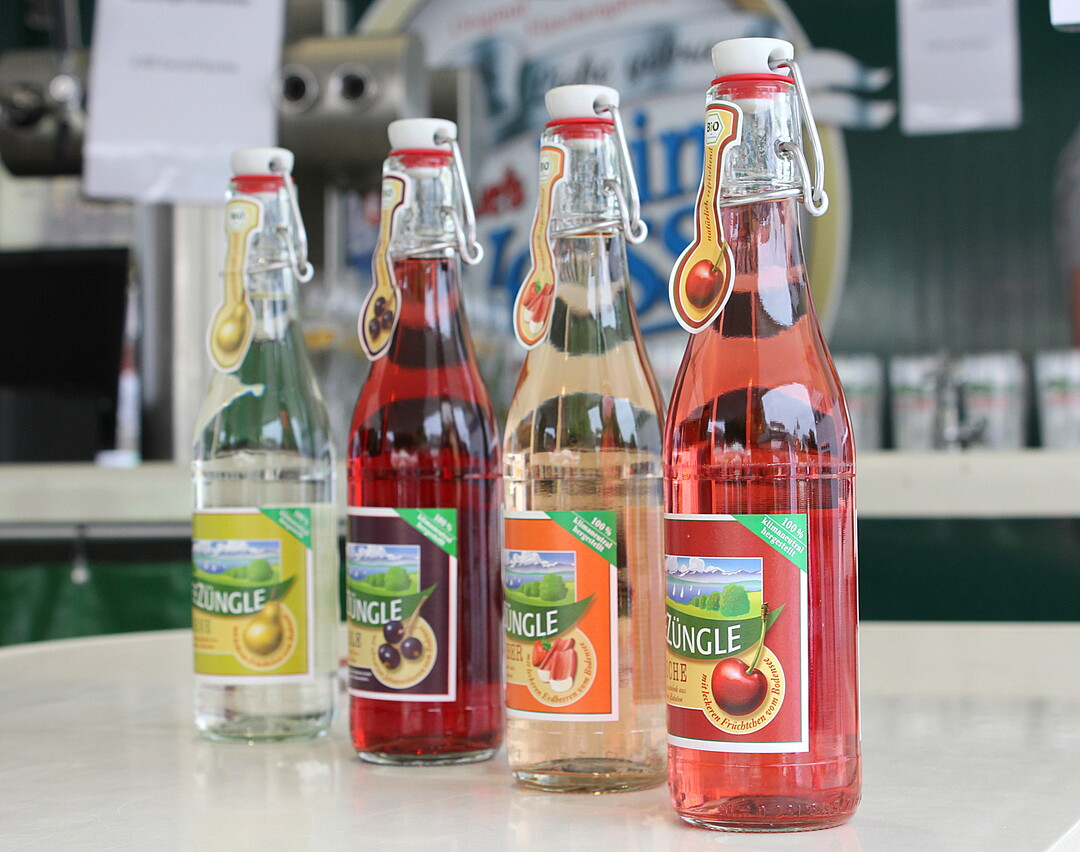 Die Brauerei Hrle verkauft ihre Limonade vom Bodensee mittlerweile auch berregional.
