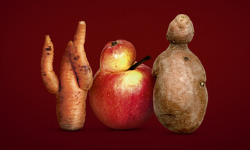 Seit dieser Woche knnen Kunden bei Kaufland krummes Obst und Gemse zu gnstigeren Preisen kaufen. Die Aktion "Die etwas Anderen" werden zustzlich mit verschiedenen Werbeaktionen beworben.