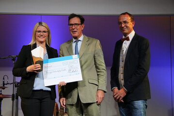 Anja Kolbe-Nelde berzeugte 20222 die Jury mit ihrem Freilandpilzanbau.