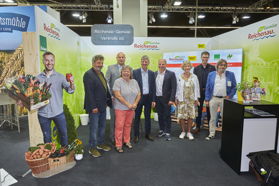 Die Reichenau-Gemüse ist zufrieden mit der Teilnahme an der diesjährigen Biofach.