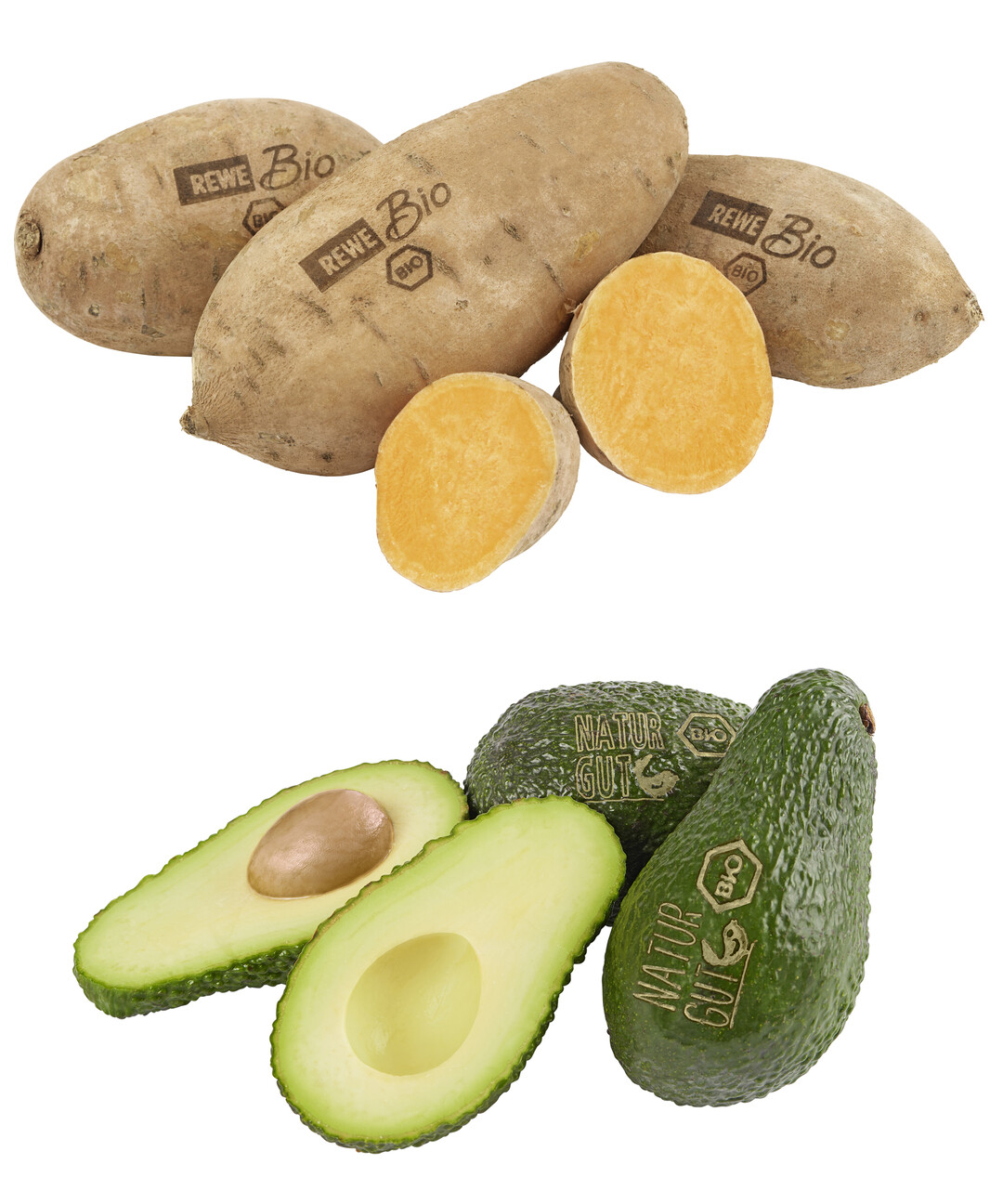 Die Rewe Group will zuknftig auf Plastik bei Obst und Gemse verzichten und auf ein Laser-Logo umsteigen.