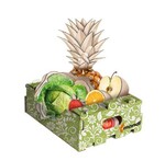 Wellpappen-Rohpapier als umweltfreundliche Verpackung für Obst und Gemüse