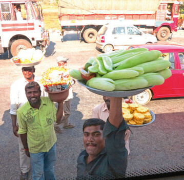 Dienstleistung wird in Indien gro geschrieben