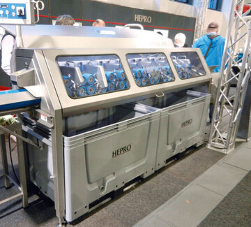 Die Universalschlmaschine
UP 8000 von Hepro beispielsweise
zum Schlen von Mhren