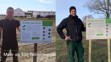 Das Motto "Der Schau ins Feld!"-Saison lautete "Gesicht zeigen beim Thema Pflanzenschutz". 