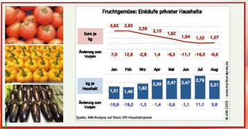 1 Fruchtgemse  Preise und Mengen 2009